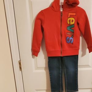 Levi's Hoodie & Jeans
